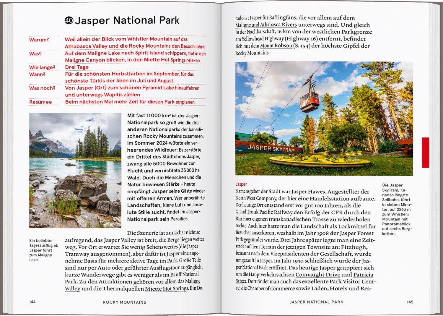 Beispielinhalt (Bild) Baedeker SMART Reiseführer Baedeker SMART Reiseführer Vancouver & Kanadische Rockies