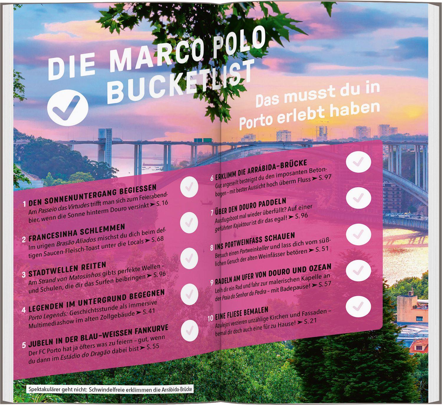Beispielinhalt (Bild) MARCO POLO Reiseführer Porto