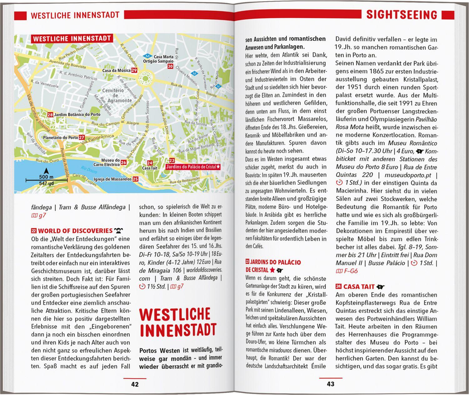 Beispielinhalt (Bild) MARCO POLO Reiseführer Porto
