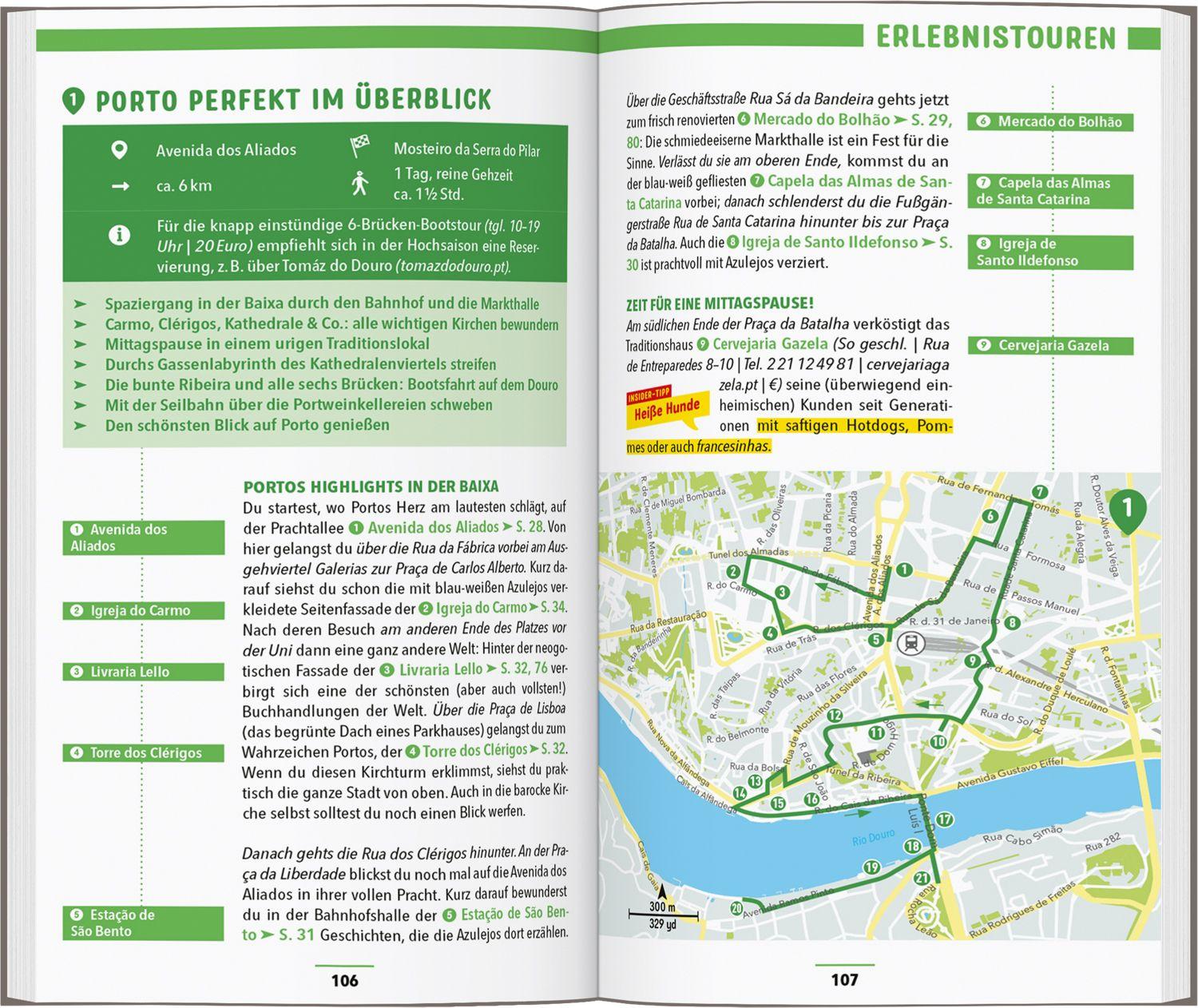Beispielinhalt (Bild) MARCO POLO Reiseführer Porto