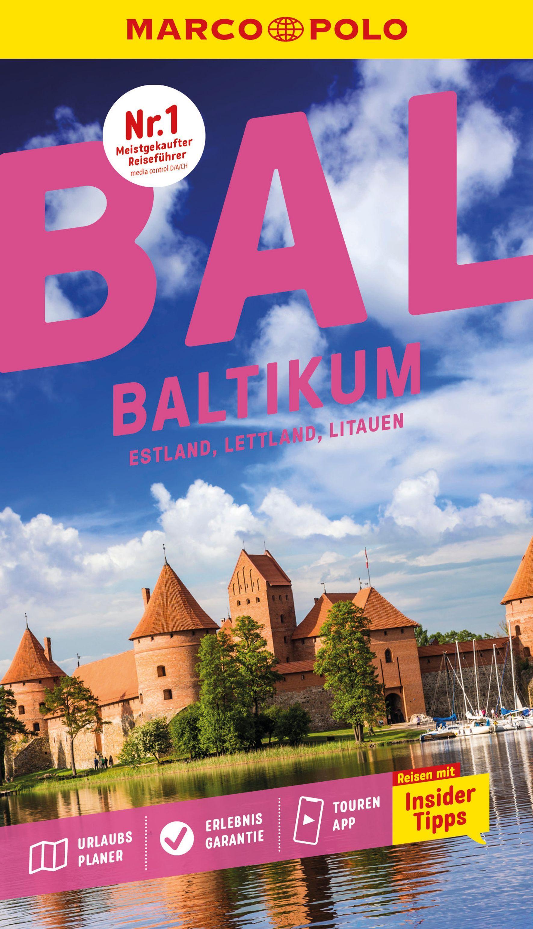 Vorderes Coverbild MARCO POLO Reiseführer Baltikum, Estland, Lettland, Litauen