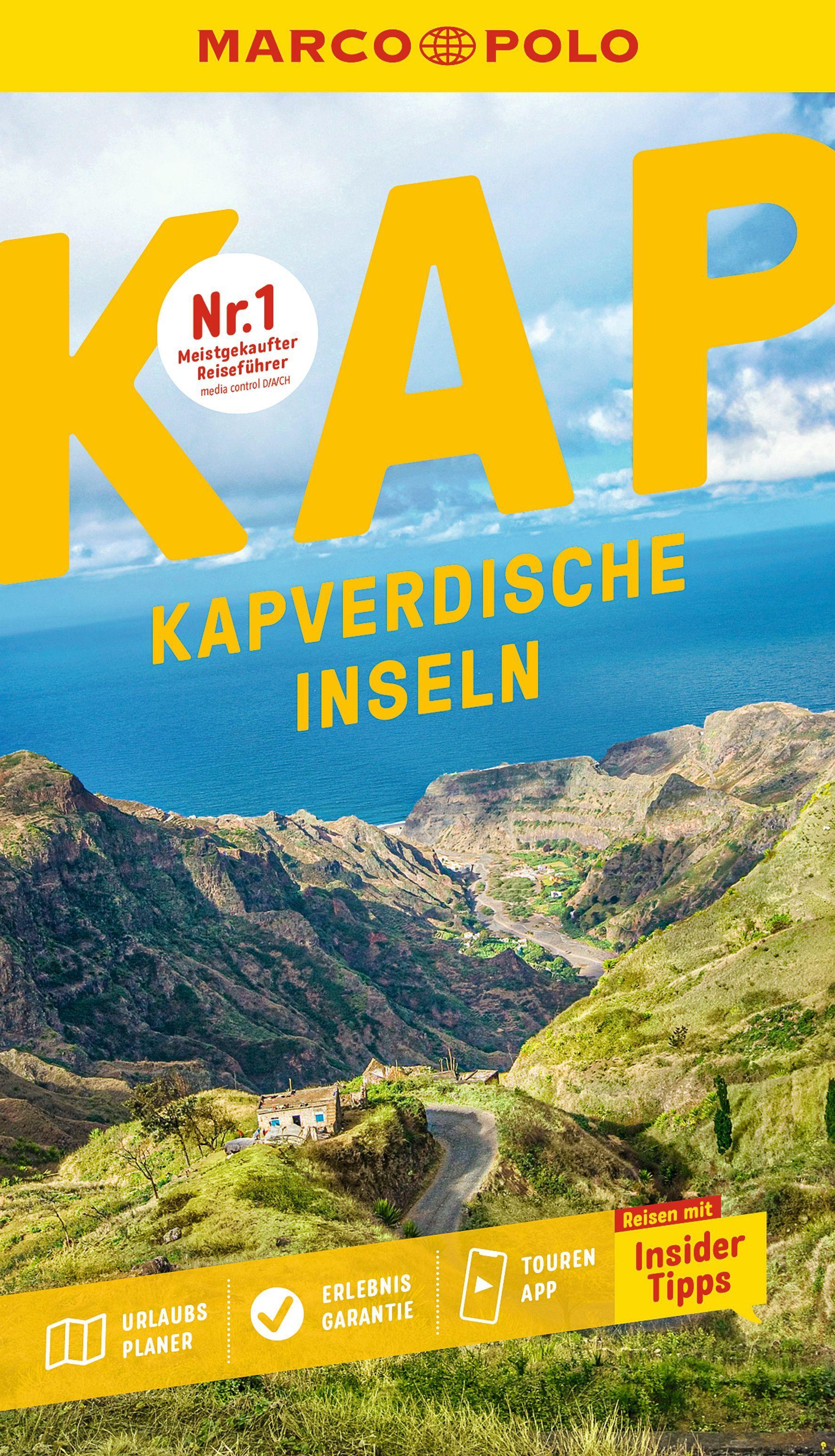 Vorderes Coverbild MARCO POLO Reiseführer Kapverdische Inseln
