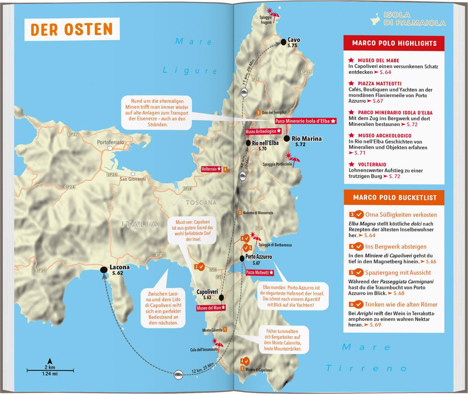 Beispielinhalt (Bild) MARCO POLO Reiseführer Elba, Toskanischer Archipel