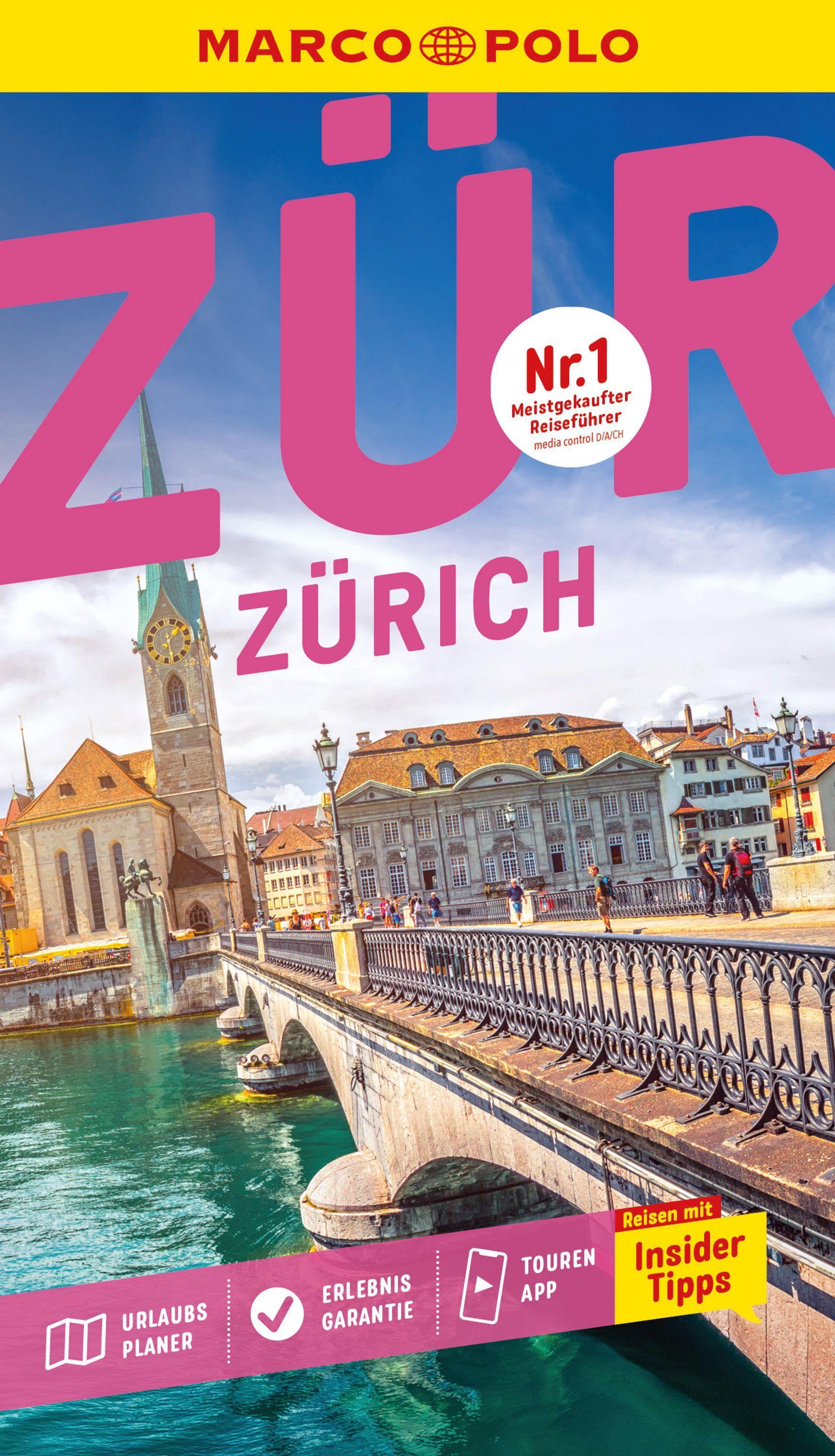 Vorderes Coverbild MARCO POLO Reiseführer Zürich