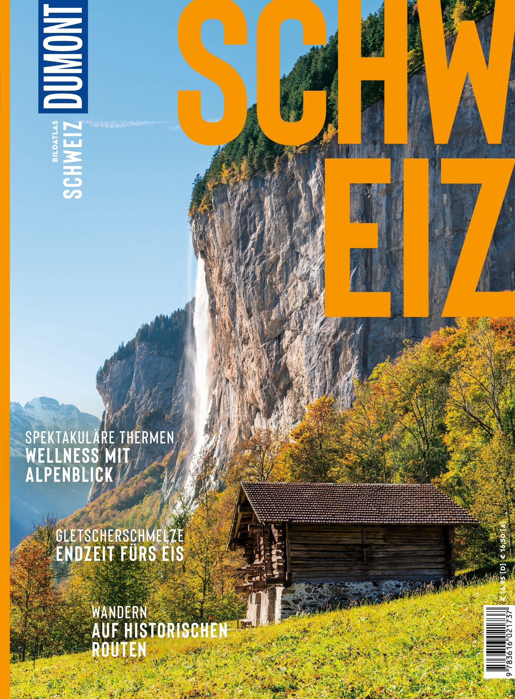 Vorderes Coverbild DUMONT Bildatlas Schweiz