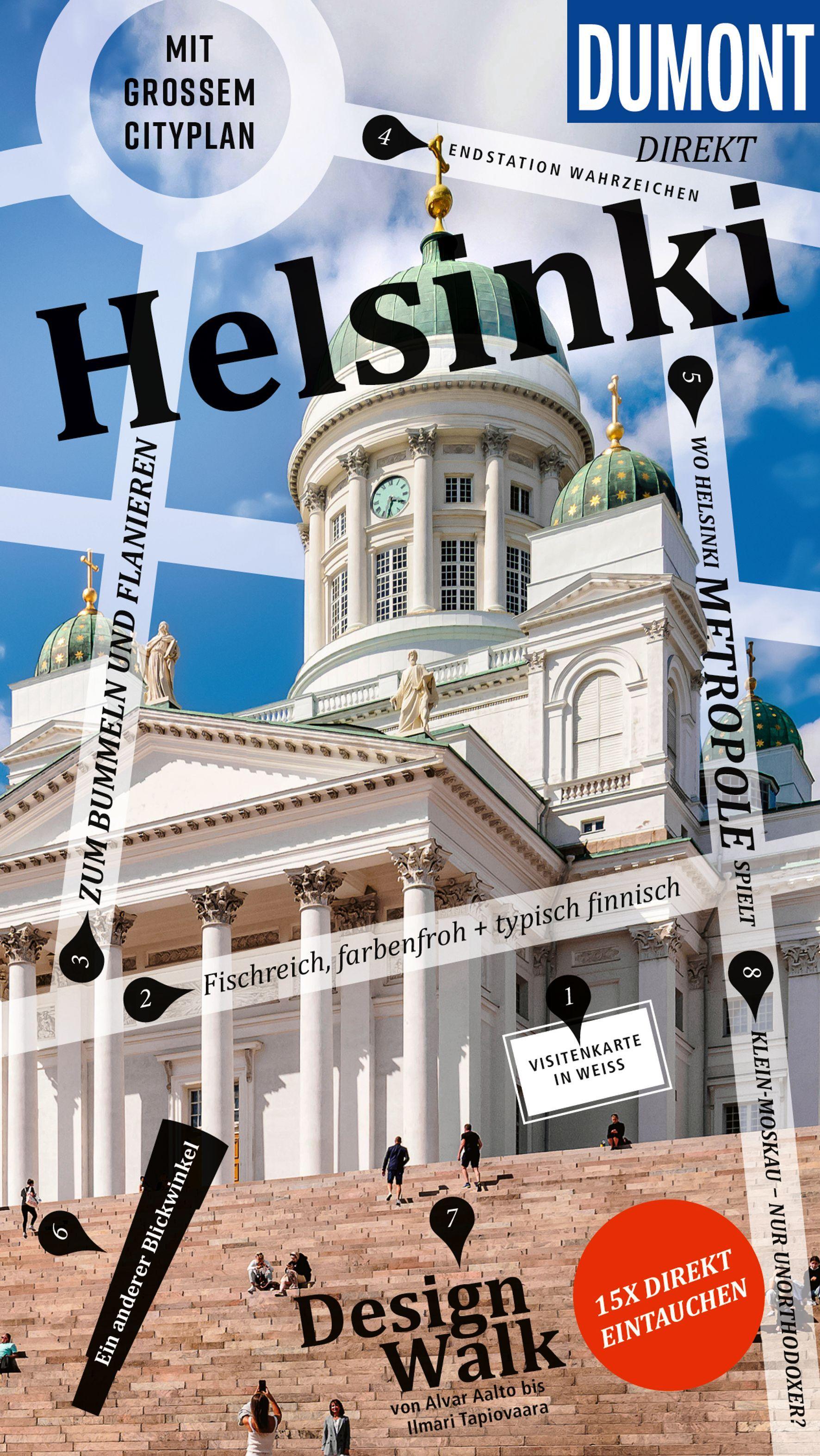 Vorderes Coverbild DUMONT direkt Reiseführer Helsinki