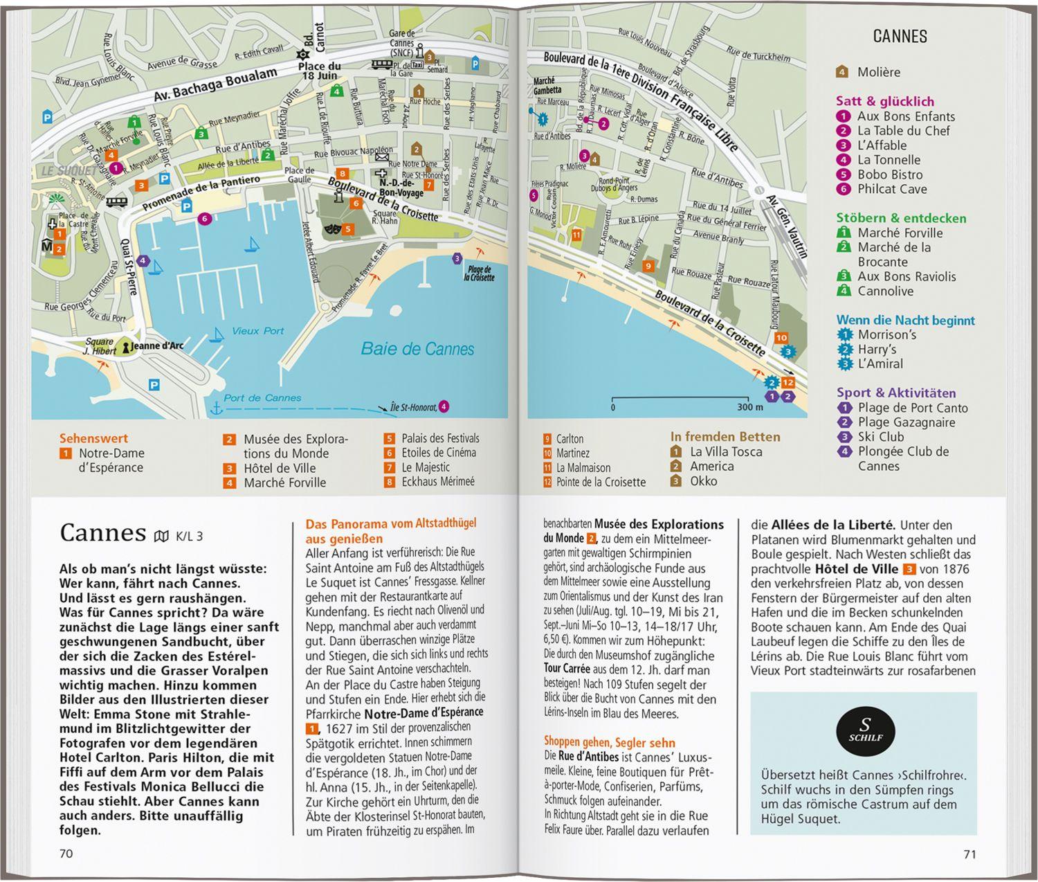 Beispielinhalt (Bild) DUMONT direkt Reiseführer Côte d´Azur