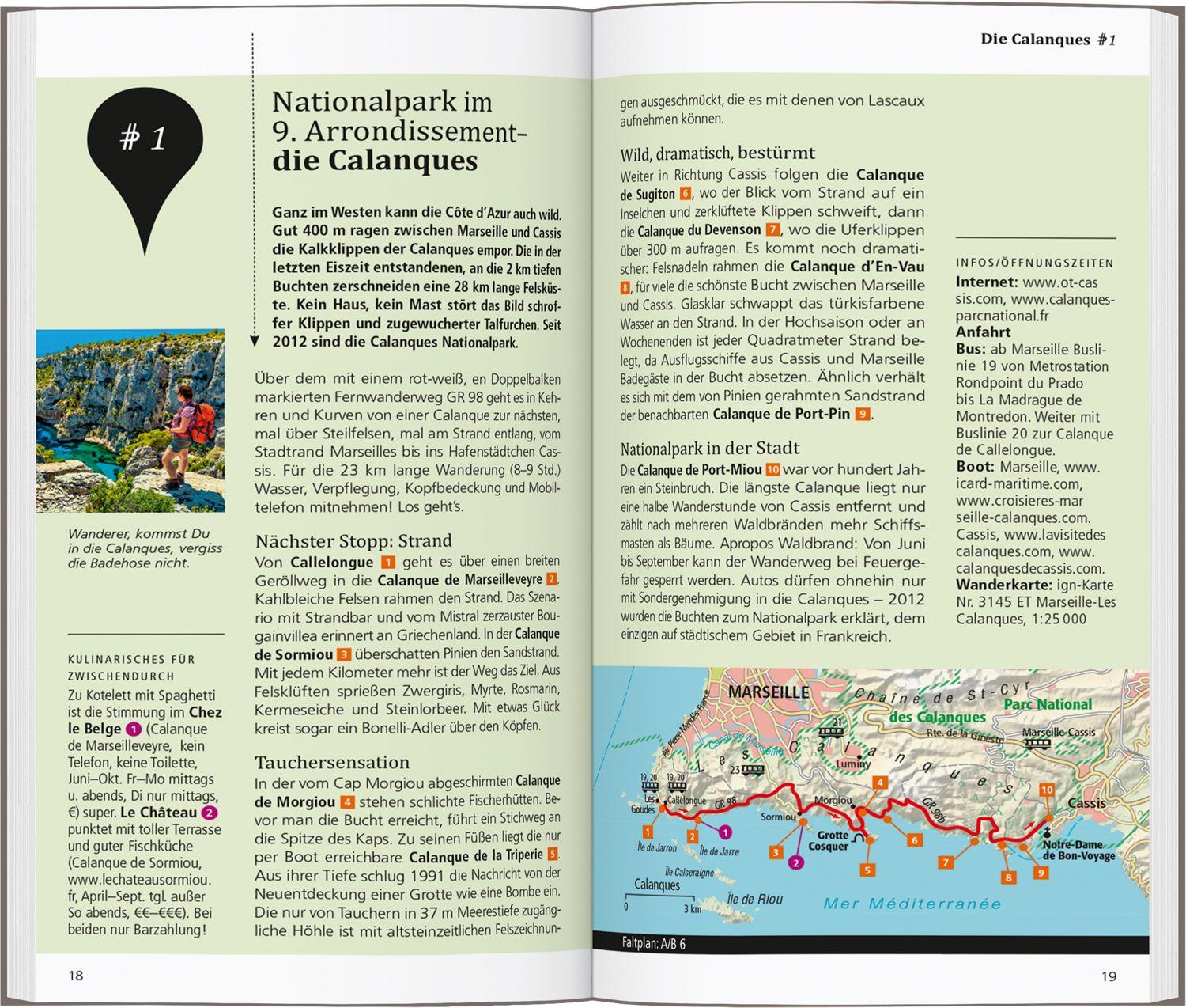 Beispielinhalt (Bild) DUMONT direkt Reiseführer Côte d´Azur