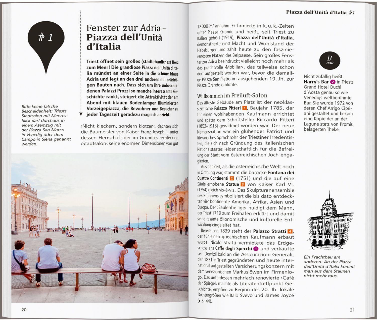 Beispielinhalt (Bild) DUMONT direkt Reiseführer Triest
