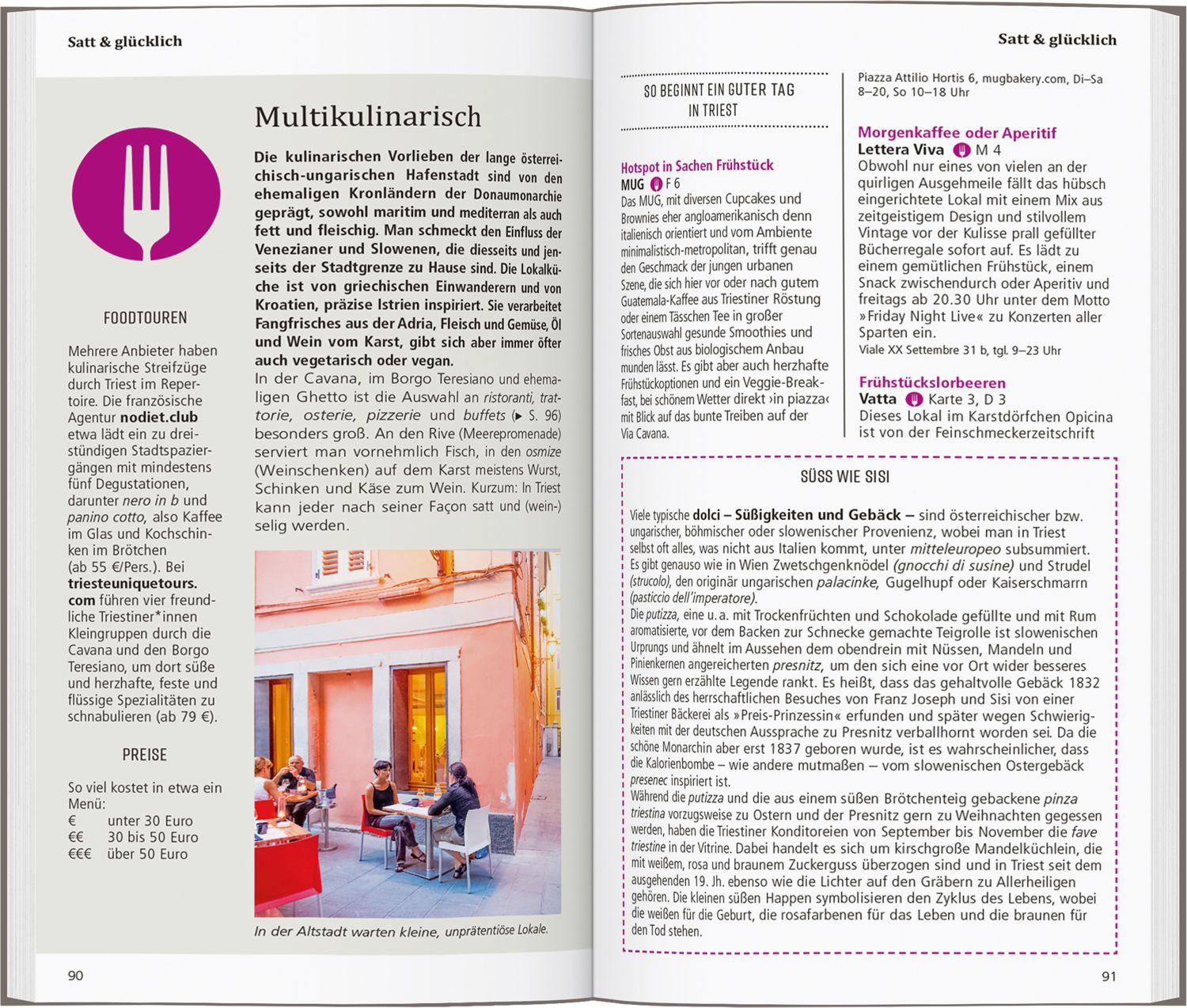 Beispielinhalt (Bild) DUMONT direkt Reiseführer Triest