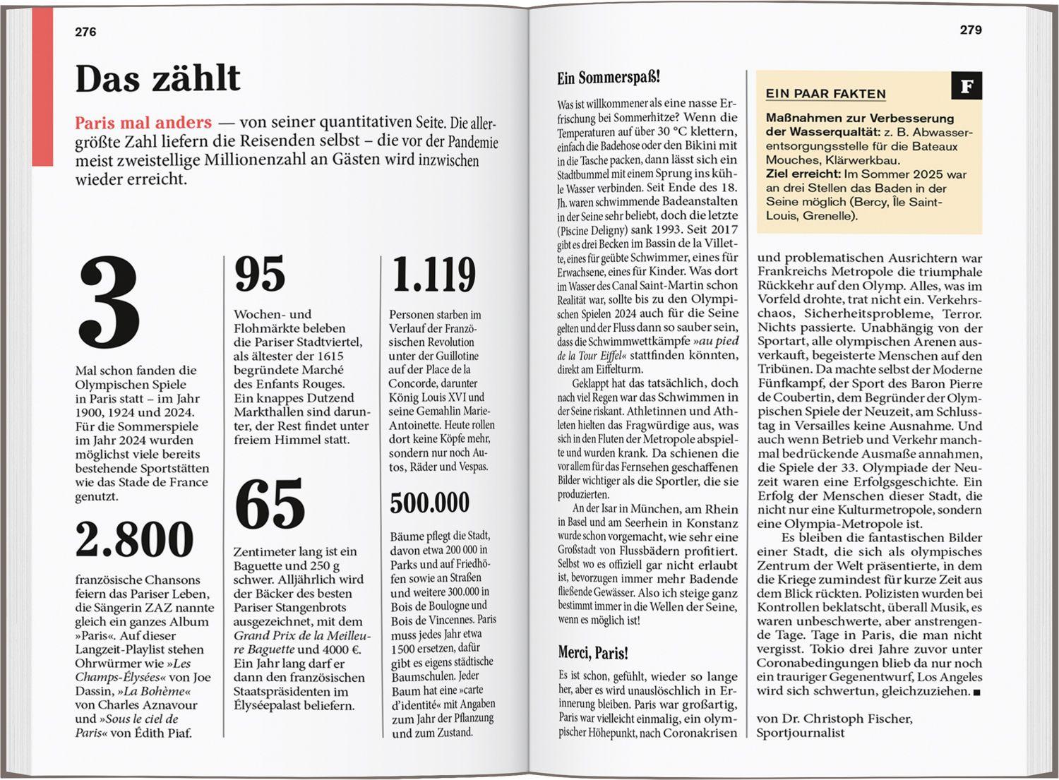 Beispielinhalt (Bild) DUMONT Reise-Taschenbuch Reiseführer Paris