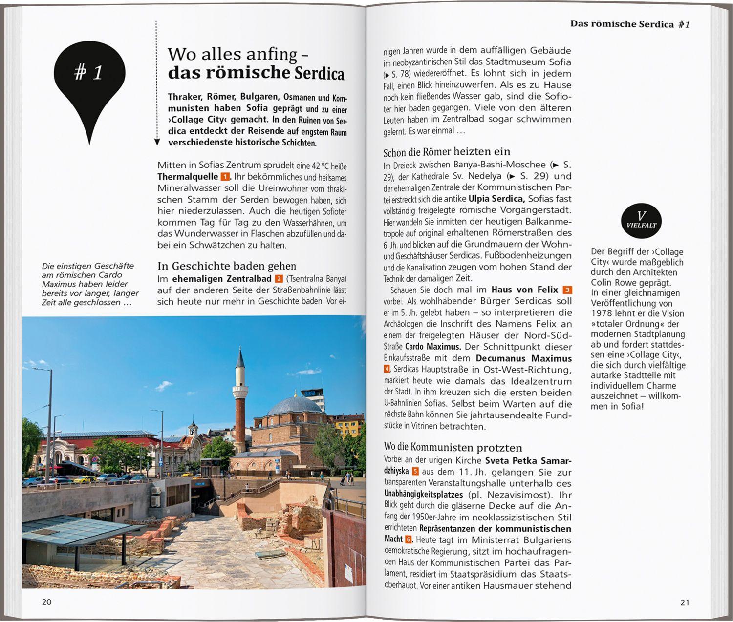 Beispielinhalt (Bild) DUMONT direkt Reiseführer Sofia