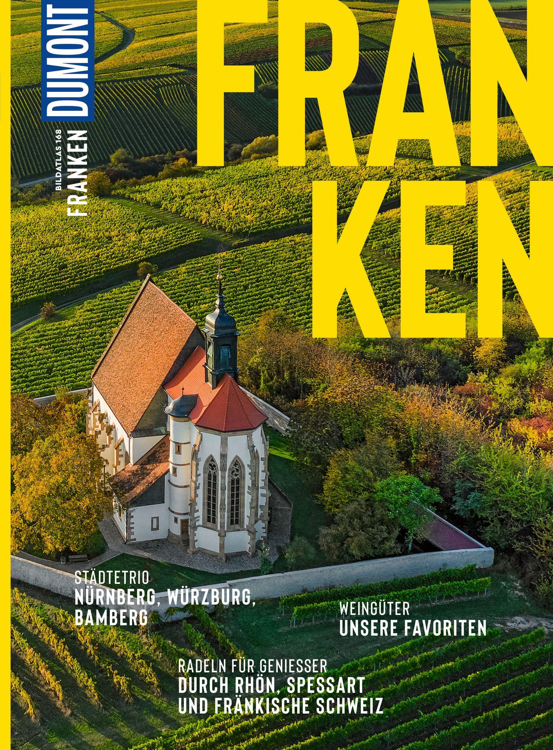 Vorderes Coverbild DUMONT Bildatlas Franken