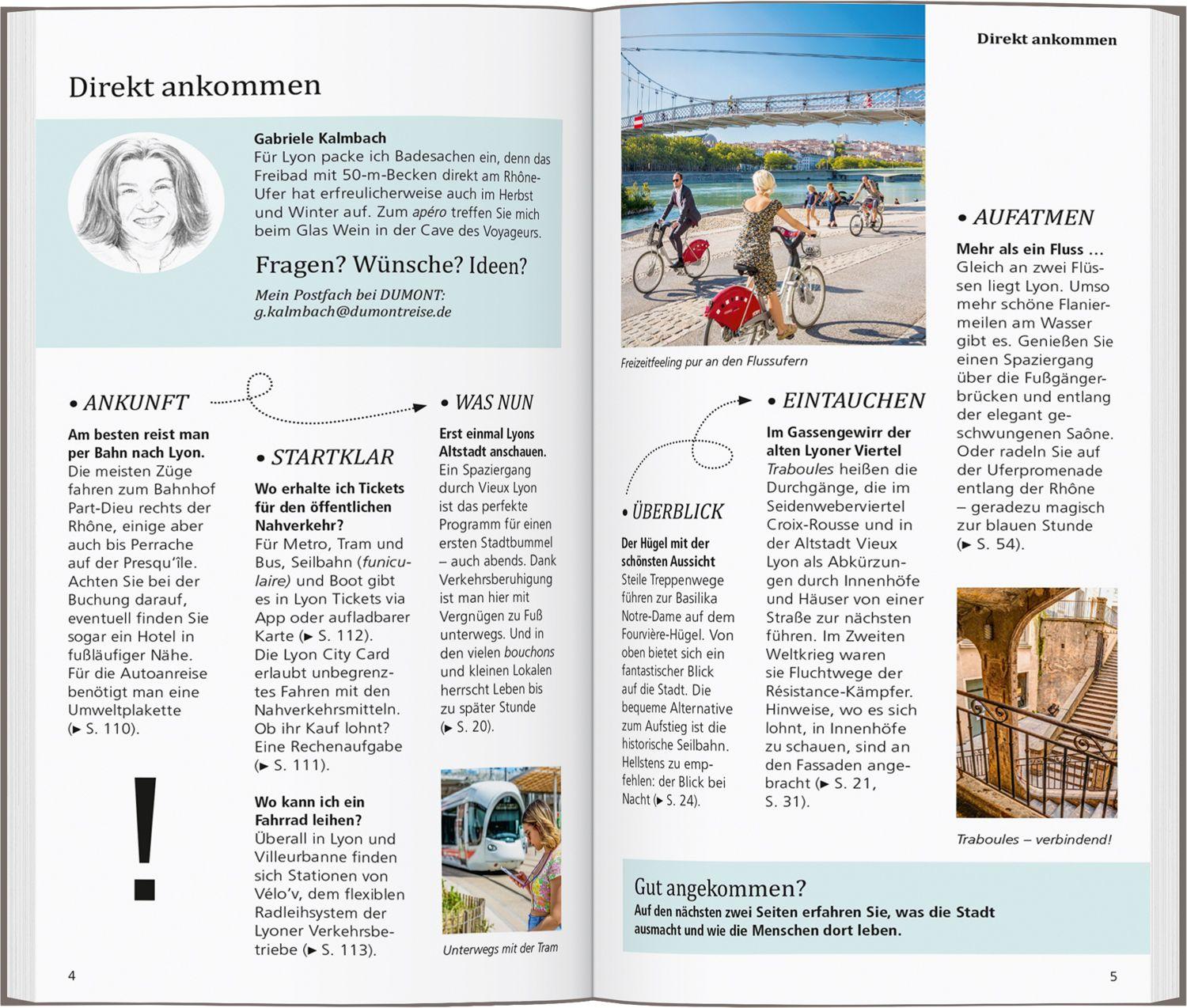 Beispielinhalt (Bild) DUMONT direkt Reiseführer Lyon