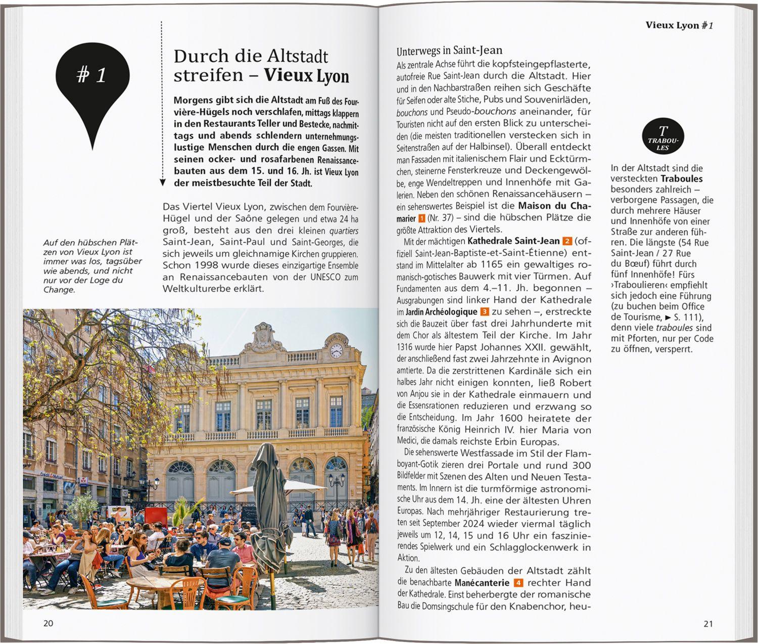 Beispielinhalt (Bild) DUMONT direkt Reiseführer Lyon