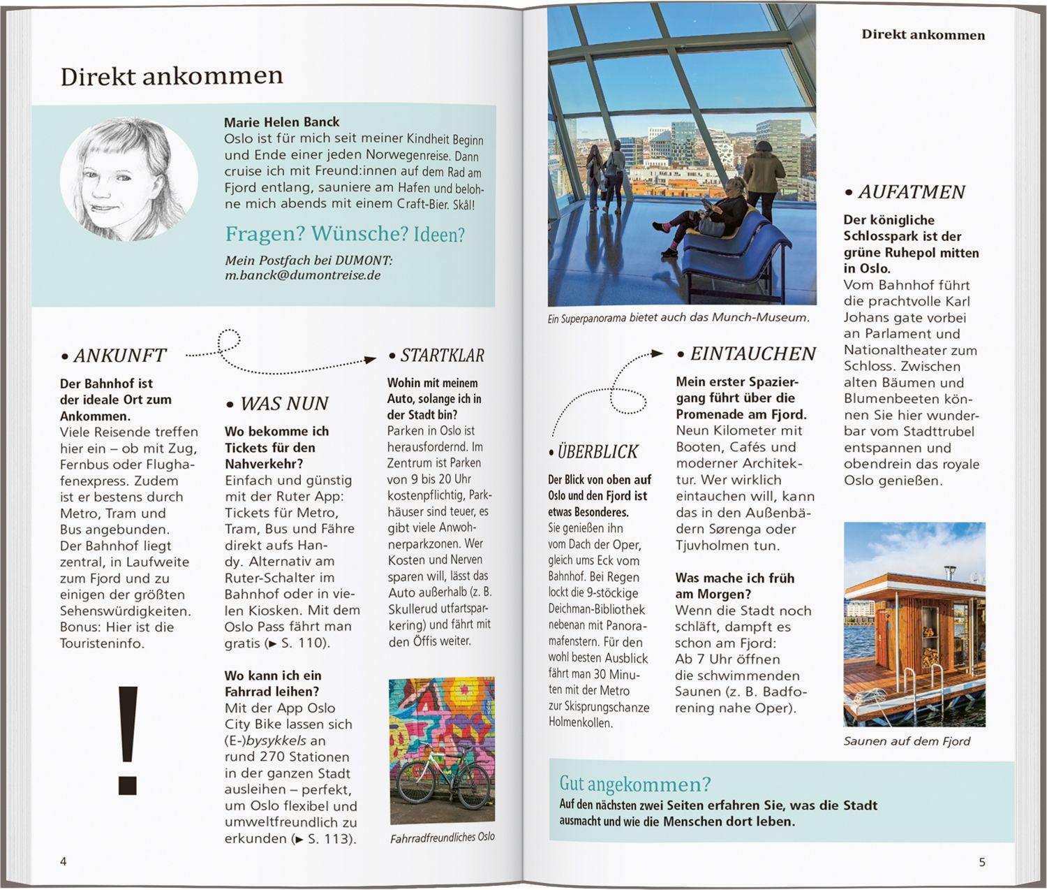 Beispielinhalt (Bild) DUMONT direkt Reiseführer Oslo