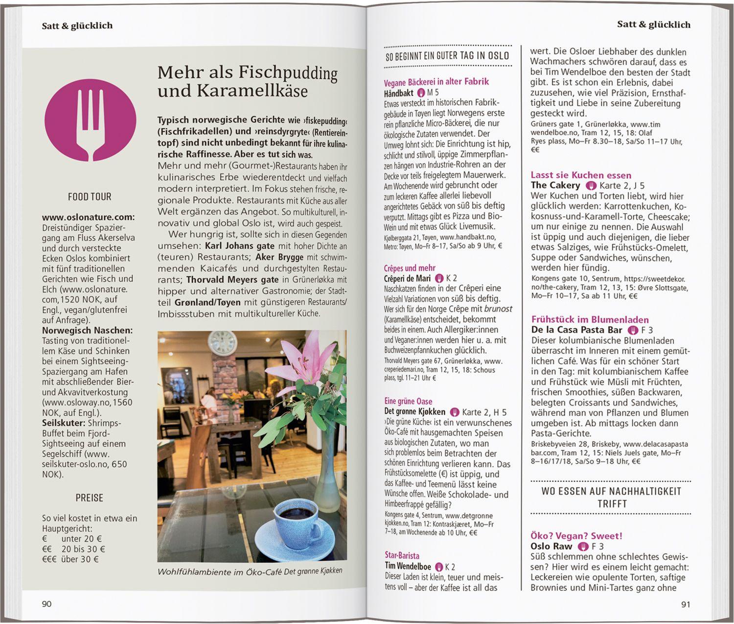 Beispielinhalt (Bild) DUMONT direkt Reiseführer Oslo