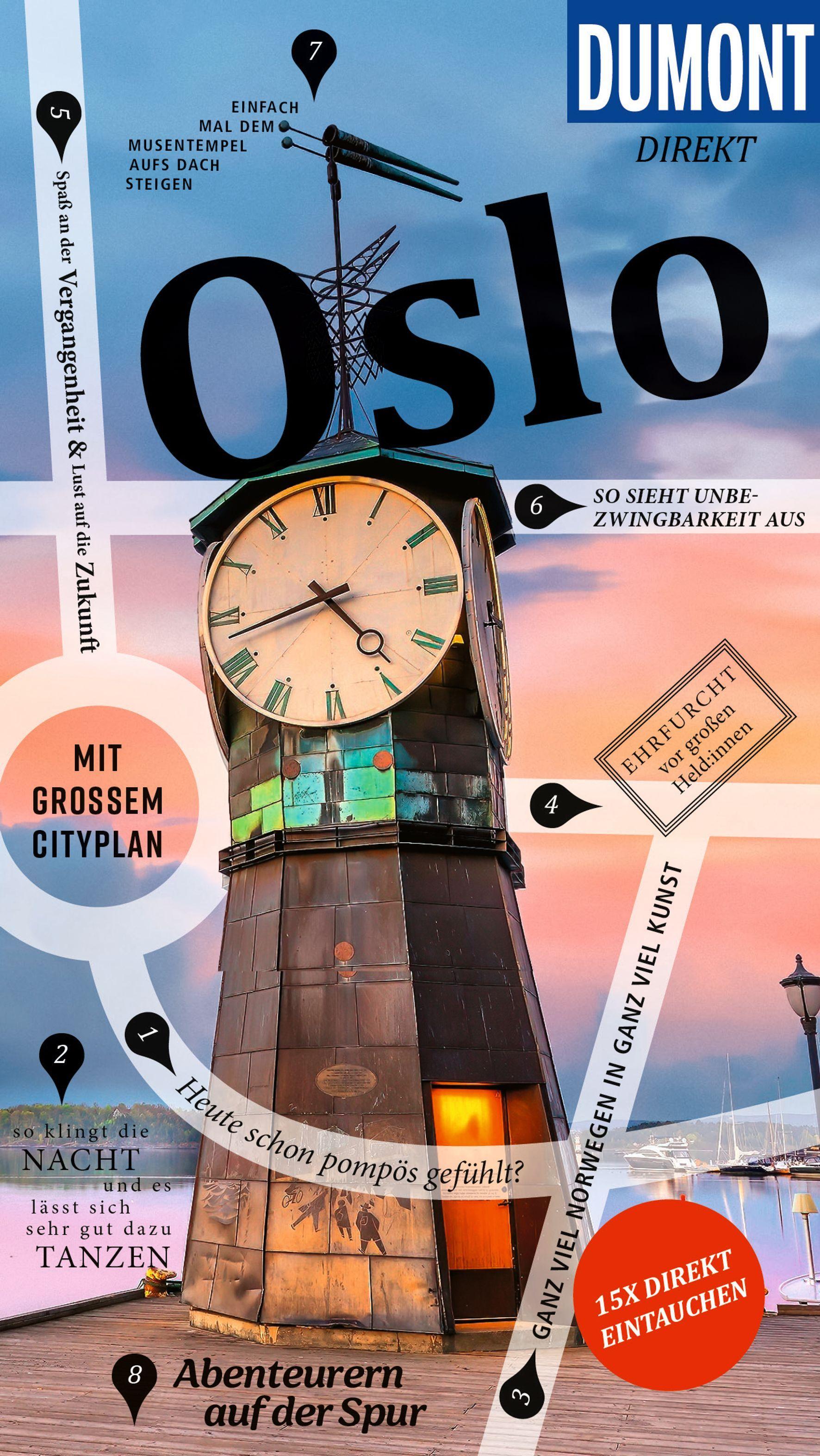Vorderes Coverbild DUMONT direkt Reiseführer Oslo