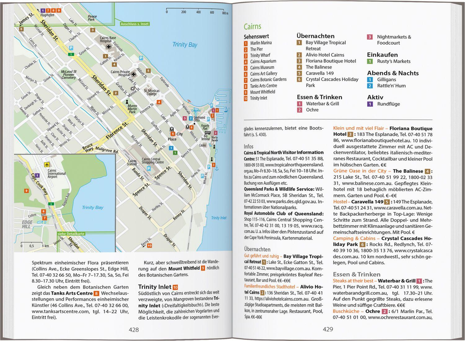 Beispielinhalt (Bild) DUMONT Reise-Handbuch Reiseführer Australien