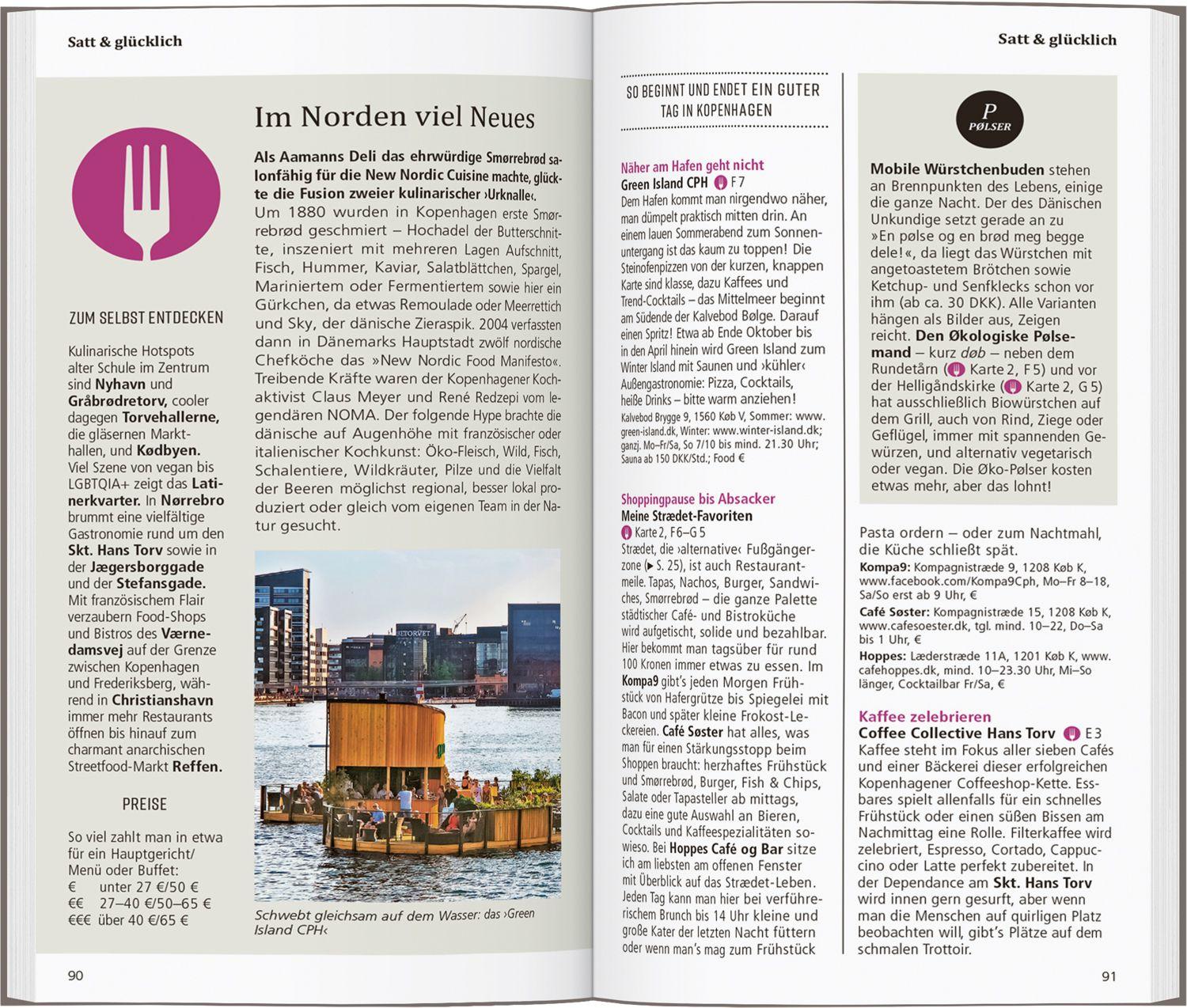 Beispielinhalt (Bild) DUMONT direkt Reiseführer Kopenhagen