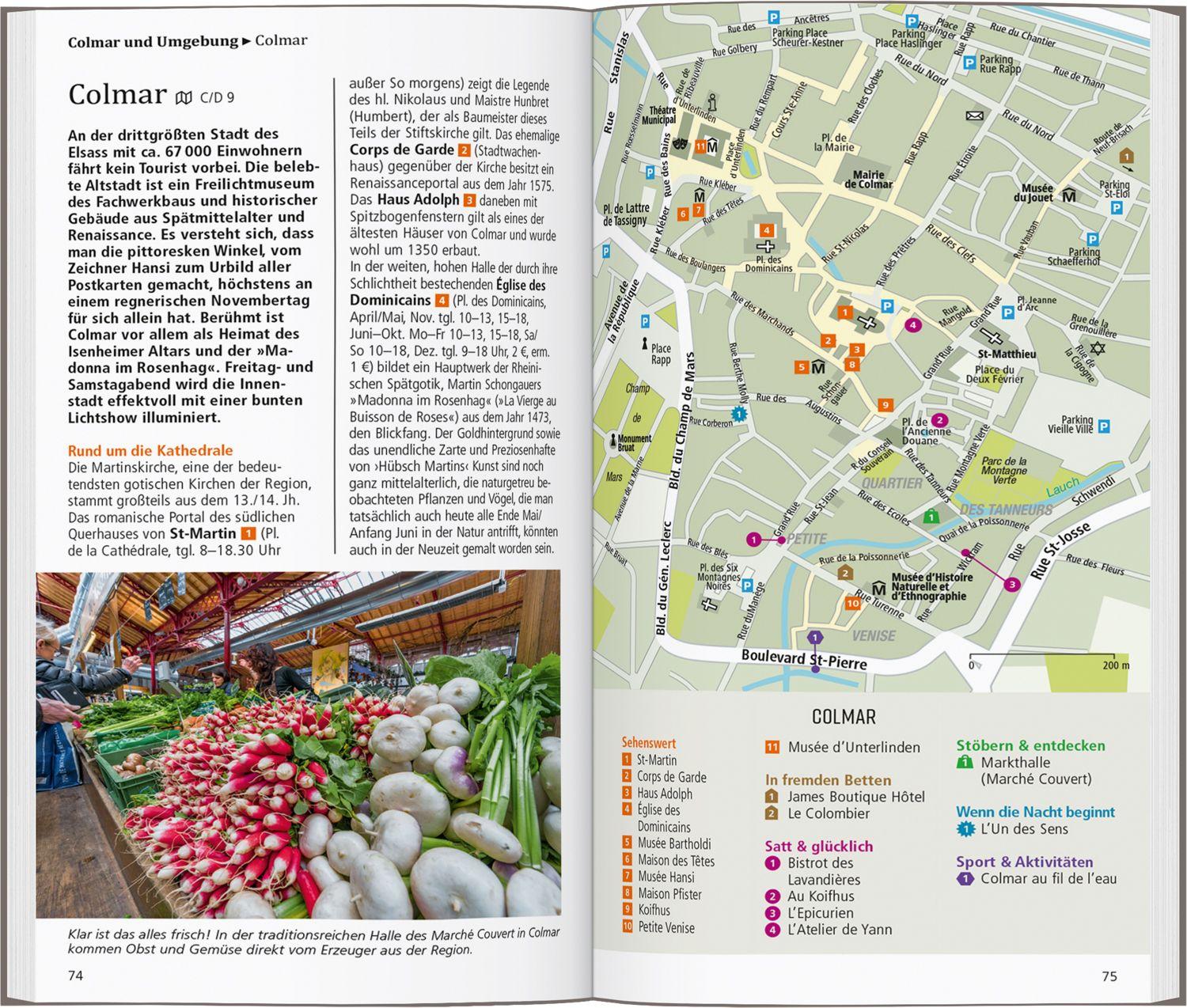 Beispielinhalt (Bild) DUMONT direkt Reiseführer Elsass