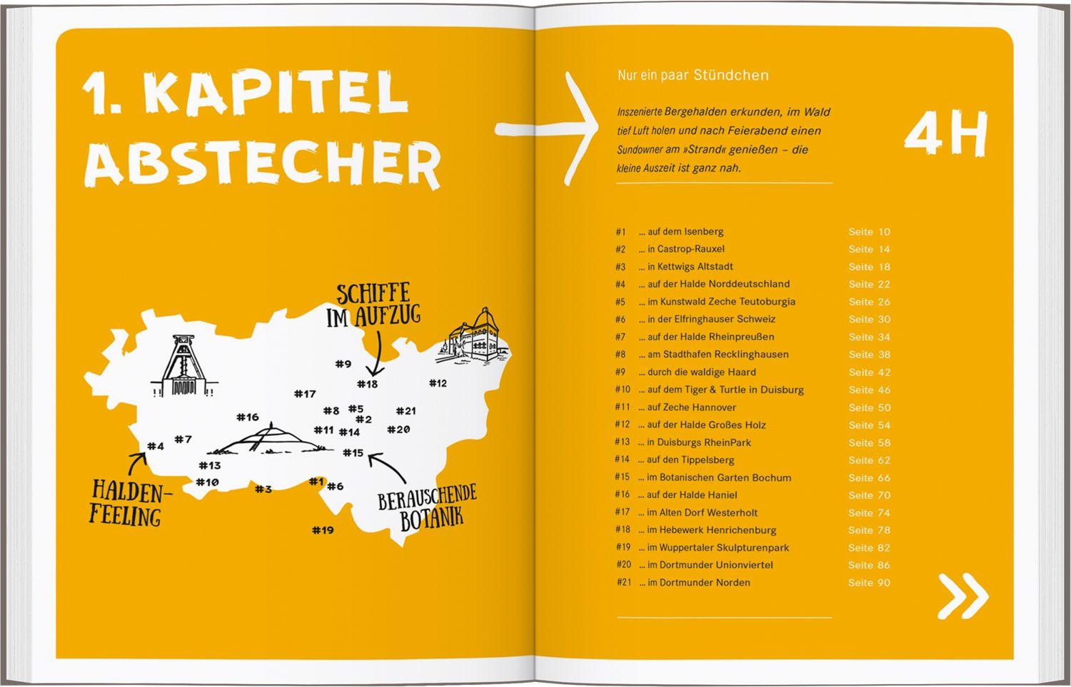 Beispielinhalt (Bild) 52 kleine & große Eskapaden im Ruhrgebiet