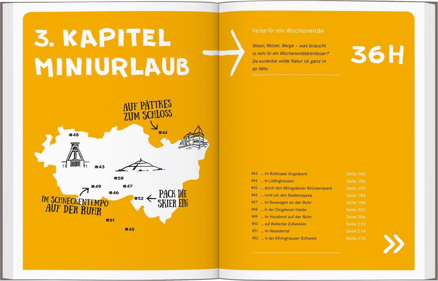 Beispielinhalt (Bild) 52 kleine & große Eskapaden im Ruhrgebiet