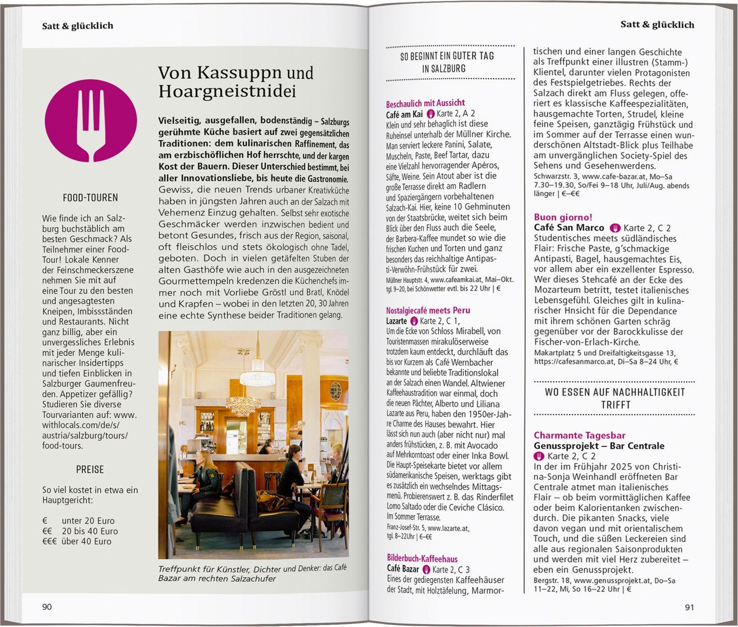 Beispielinhalt (Bild) DUMONT direkt Reiseführer Salzburg
