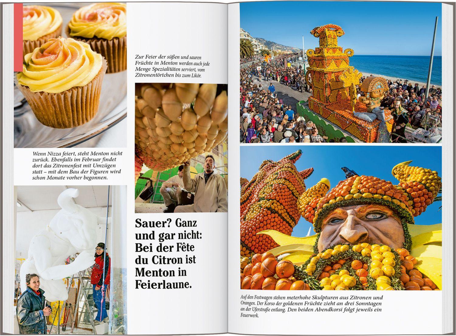 Beispielinhalt (Bild) DUMONT Reise-Taschenbuch Reiseführer Côte d'Azur