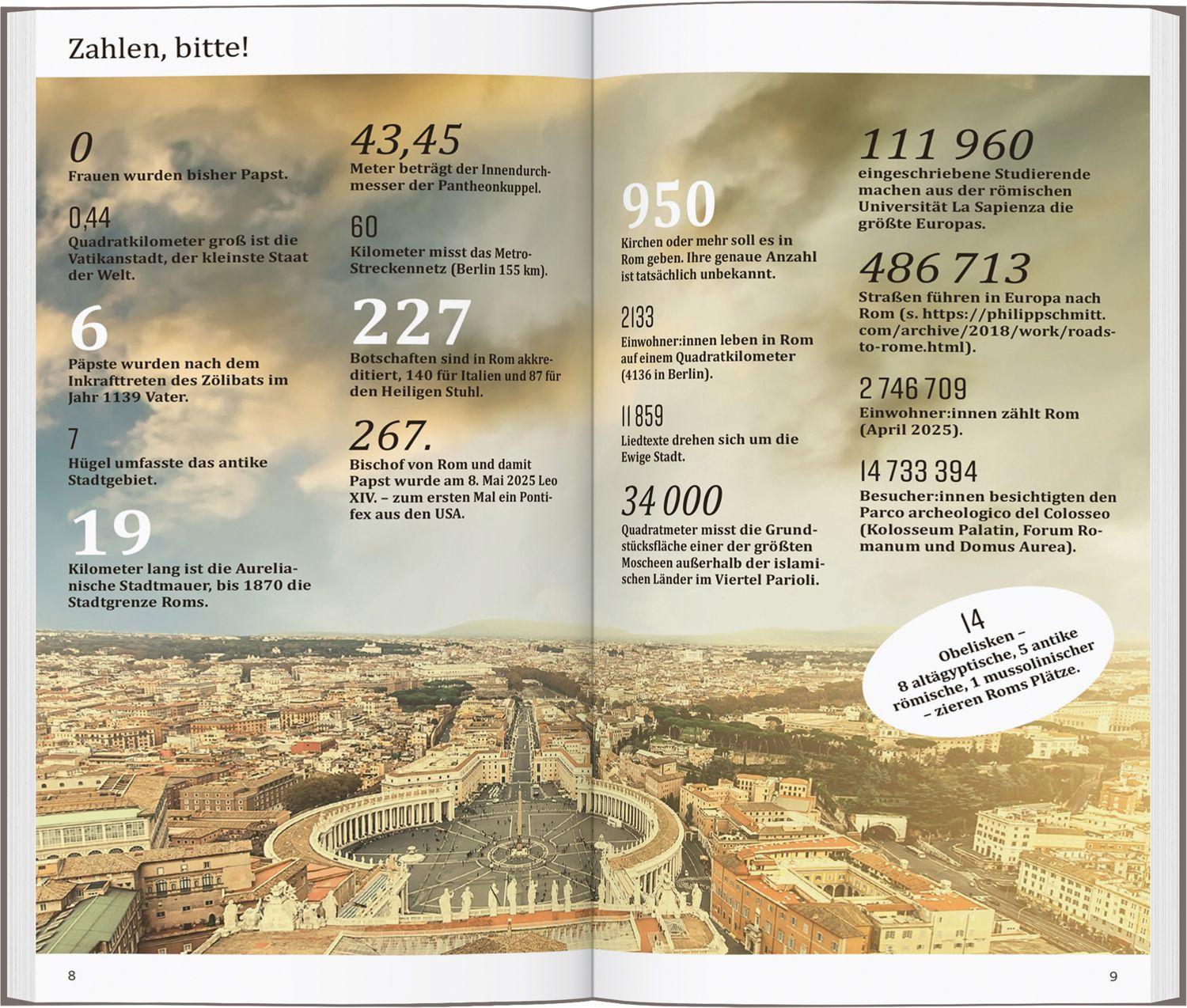 Beispielinhalt (Bild) DUMONT direkt Reiseführer Rom