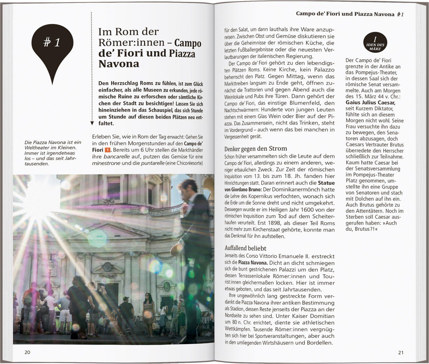 Beispielinhalt (Bild) DUMONT direkt Reiseführer Rom