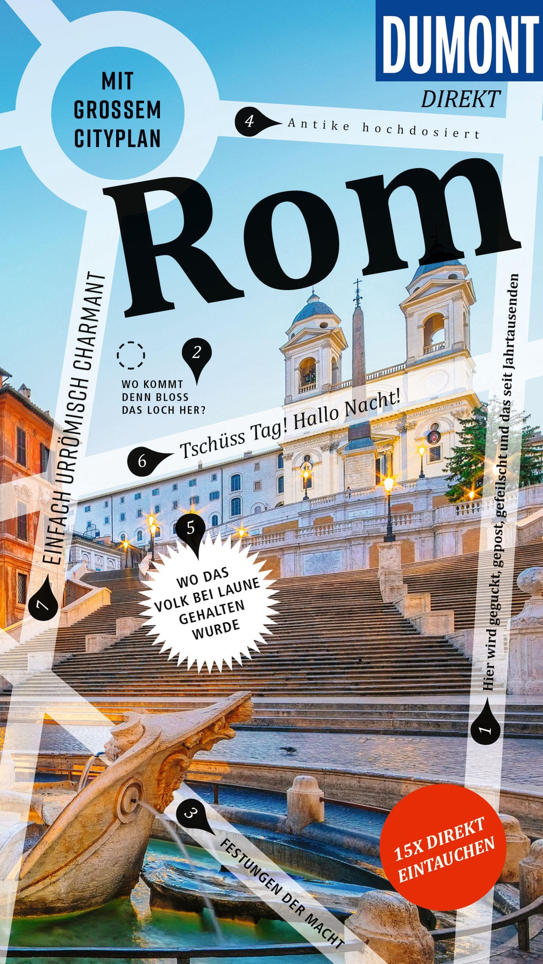 Vorderes Coverbild DUMONT direkt Reiseführer Rom