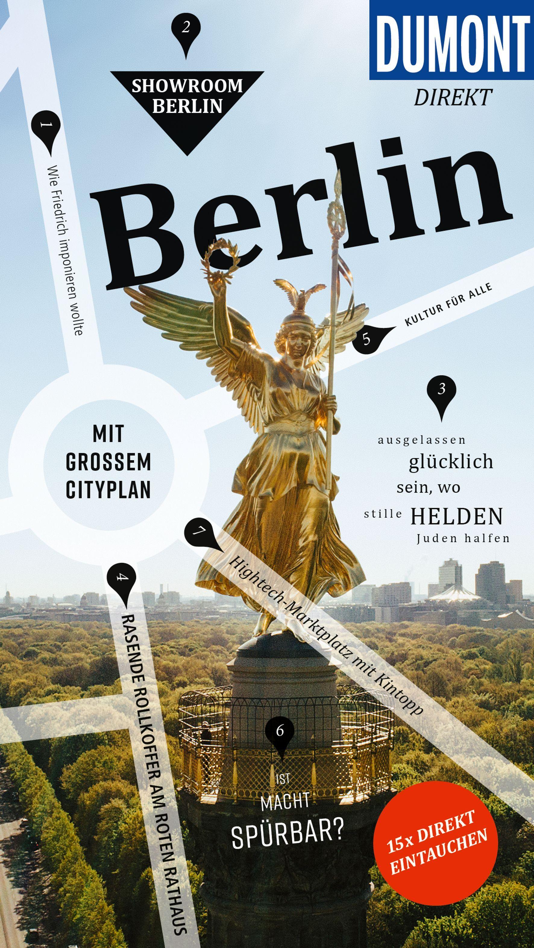 Vorderes Coverbild DUMONT direkt Reiseführer Berlin