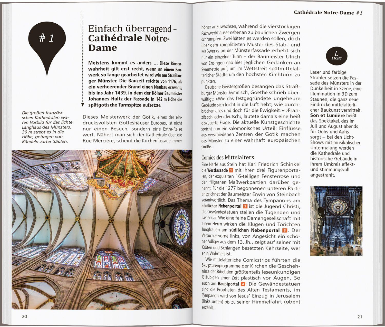 Beispielinhalt (Bild) DUMONT direkt Reiseführer Straßburg