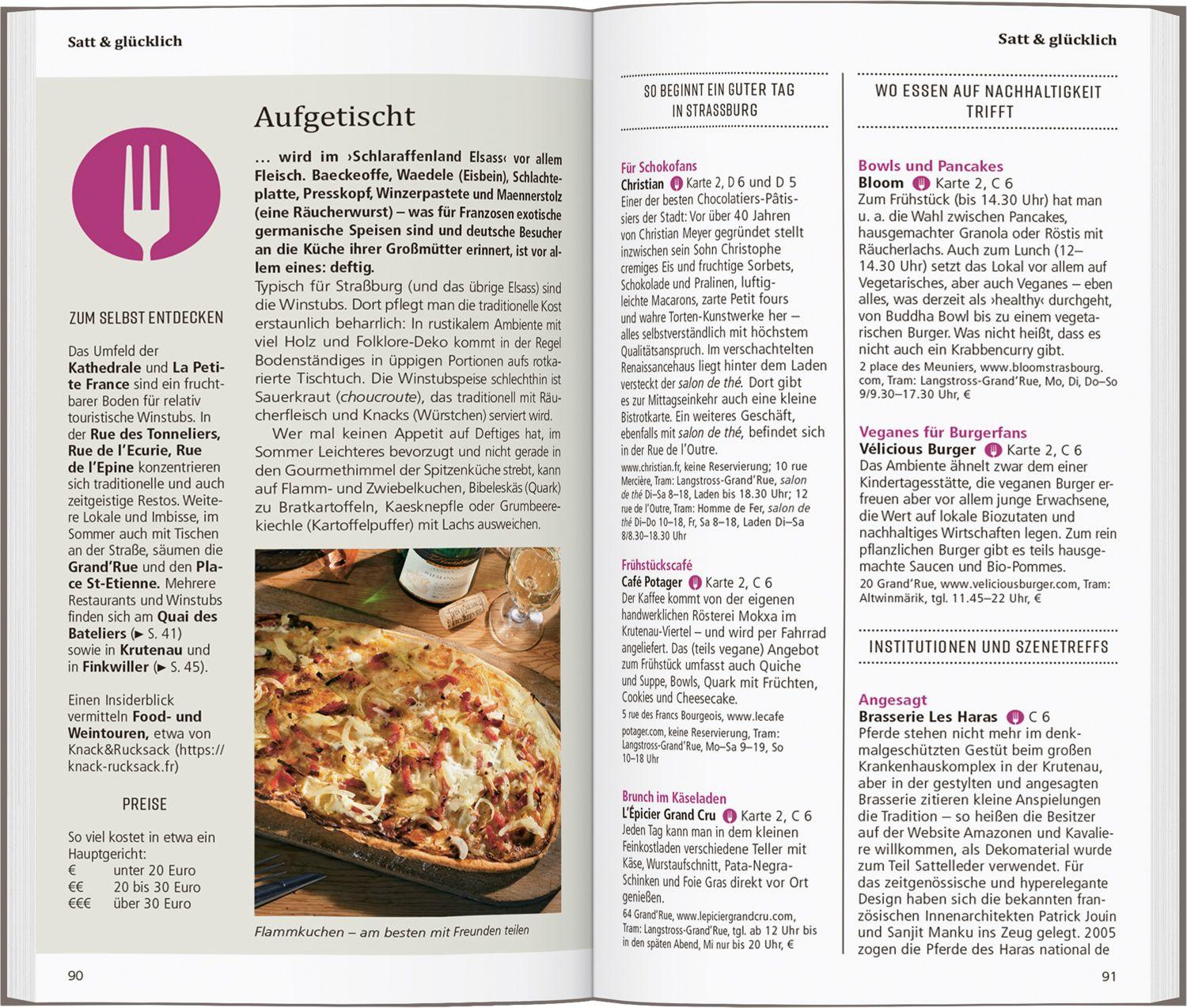 Beispielinhalt (Bild) DUMONT direkt Reiseführer Straßburg