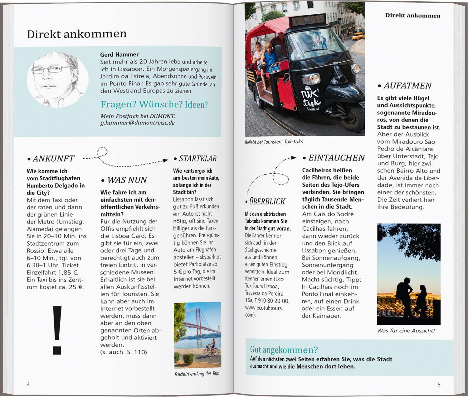 Beispielinhalt (Bild) DUMONT direkt Reiseführer Lissabon