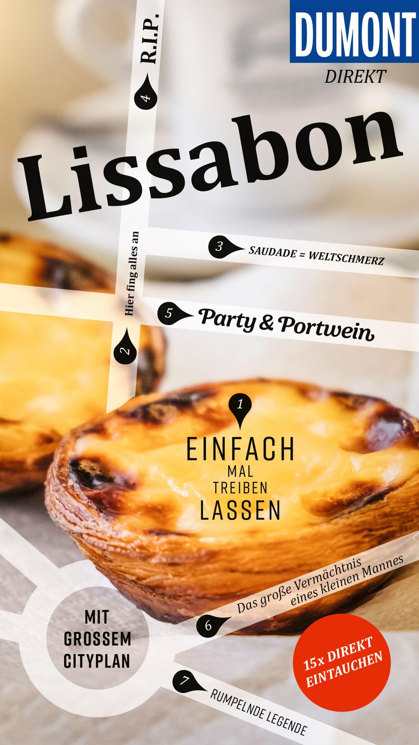 Vorderes Coverbild DUMONT direkt Reiseführer Lissabon