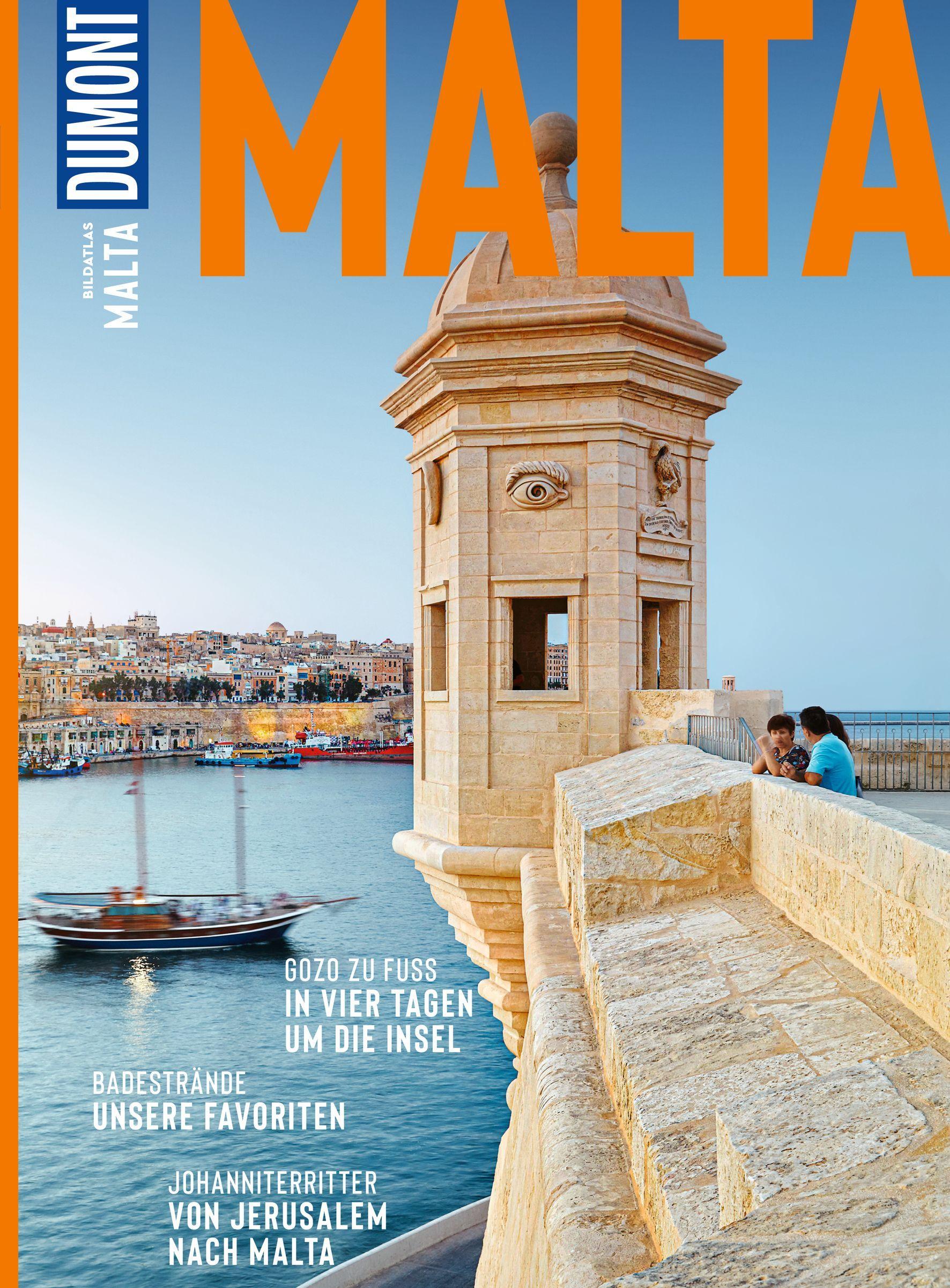 Vorderes Coverbild DUMONT Bildatlas Malta