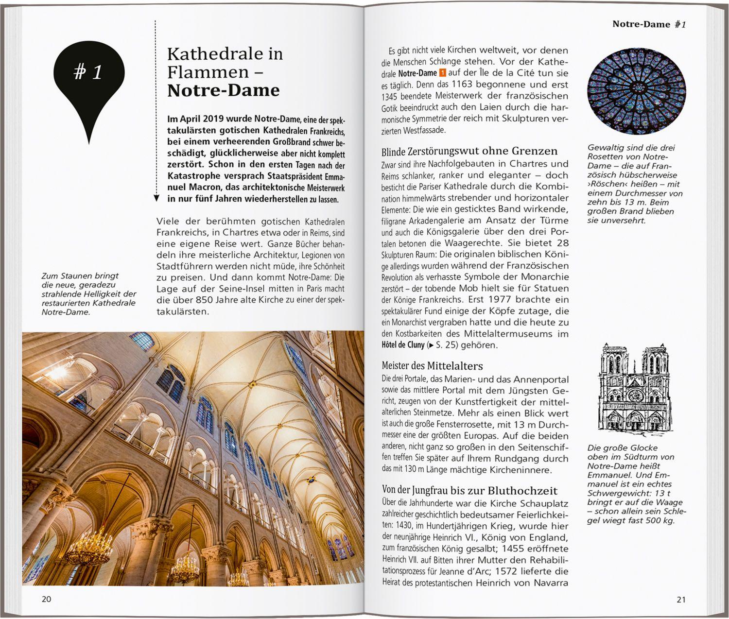 Beispielinhalt (Bild) DUMONT direkt Reiseführer Paris