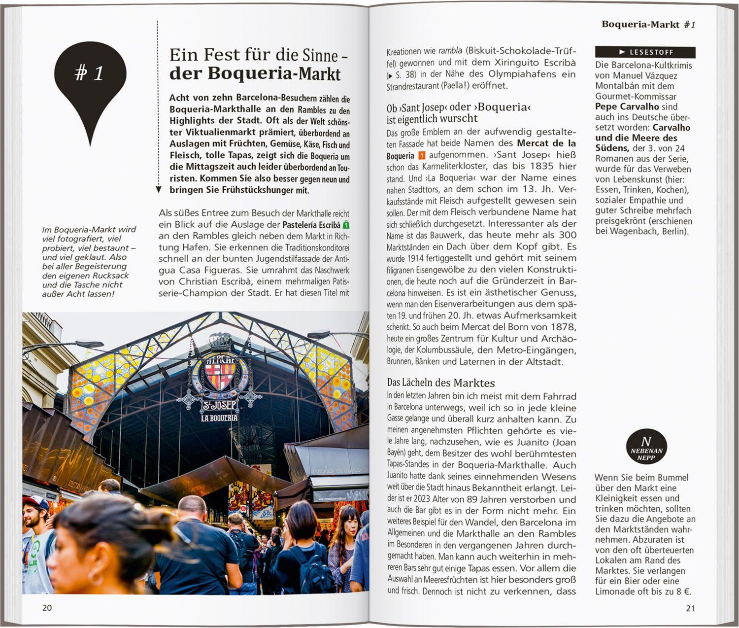 Beispielinhalt (Bild) DUMONT direkt Reiseführer Barcelona