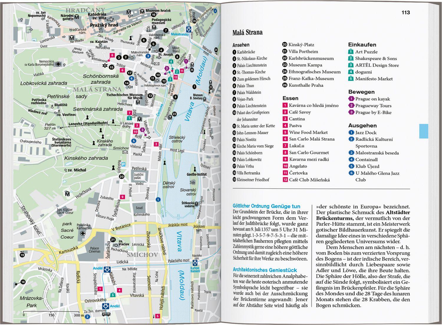 Beispielinhalt (Bild) DUMONT Reise-Taschenbuch Reiseführer Prag