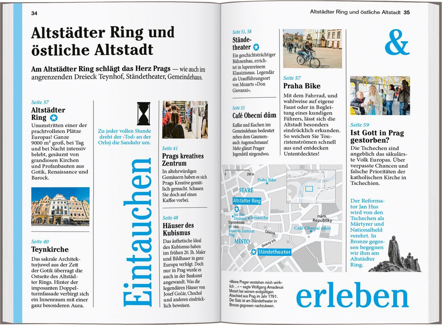 Beispielinhalt (Bild) DUMONT Reise-Taschenbuch Reiseführer Prag