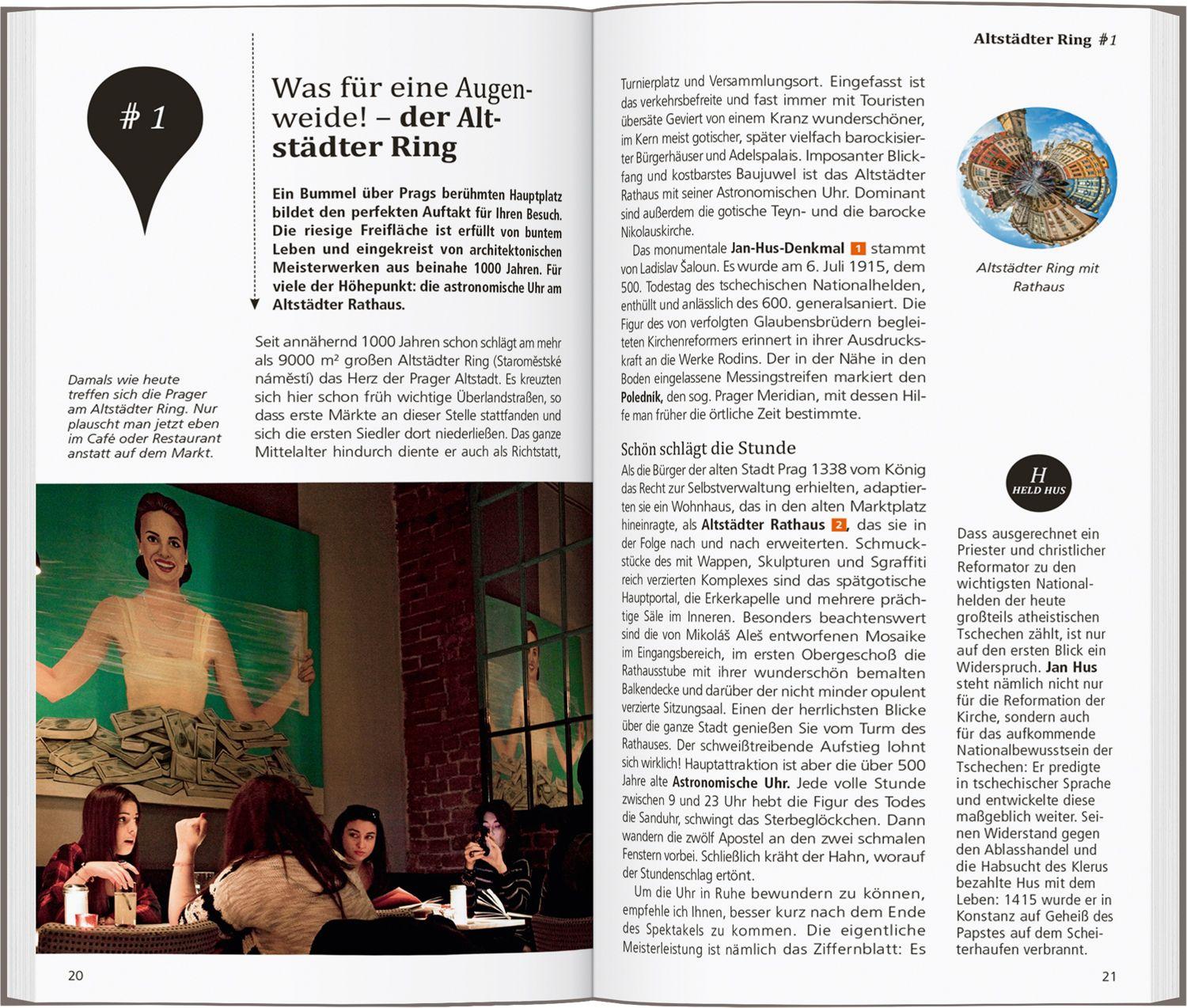 Beispielinhalt (Bild) DUMONT direkt Reiseführer Prag