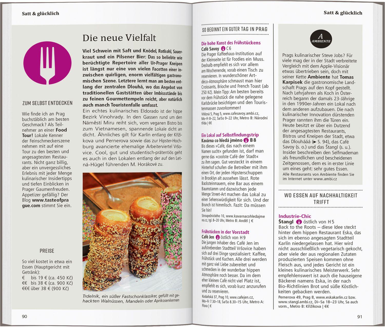 Beispielinhalt (Bild) DUMONT direkt Reiseführer Prag