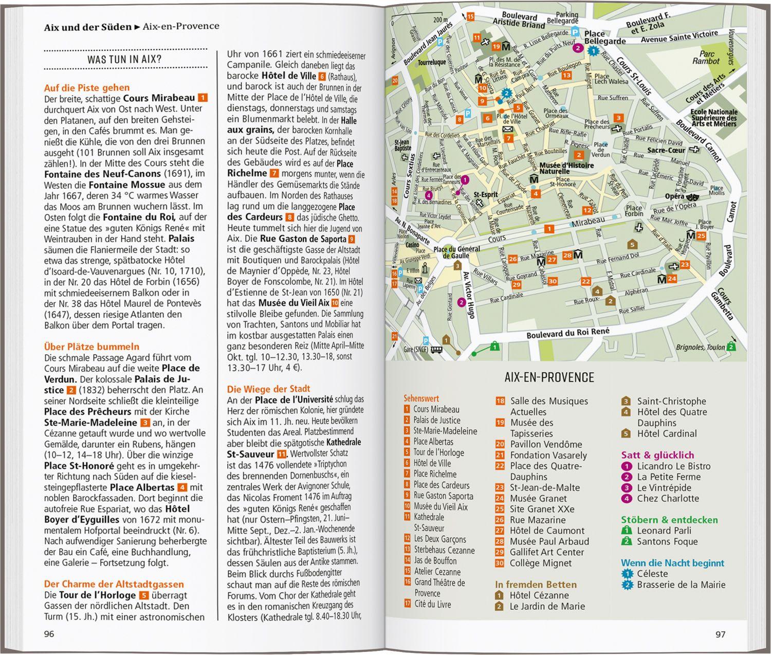 Beispielinhalt (Bild) DUMONT direkt Reiseführer Provence