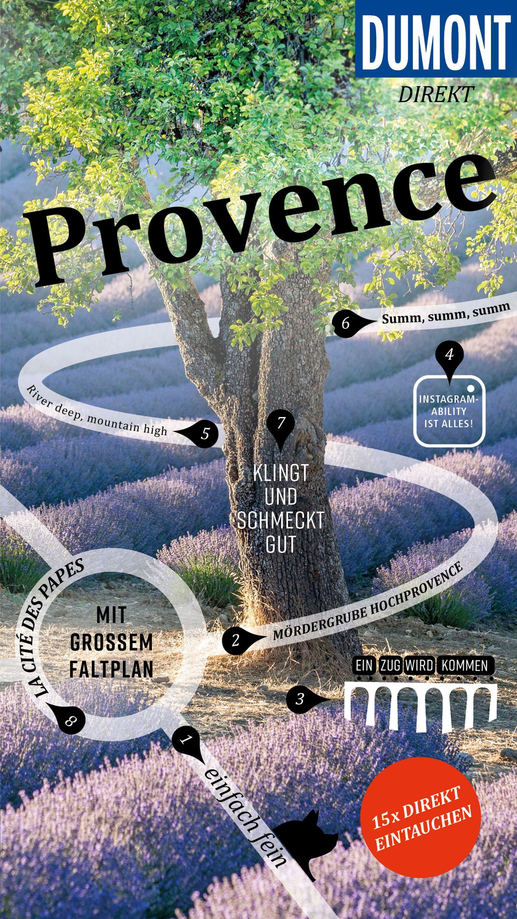 Vorderes Coverbild DUMONT direkt Reiseführer Provence