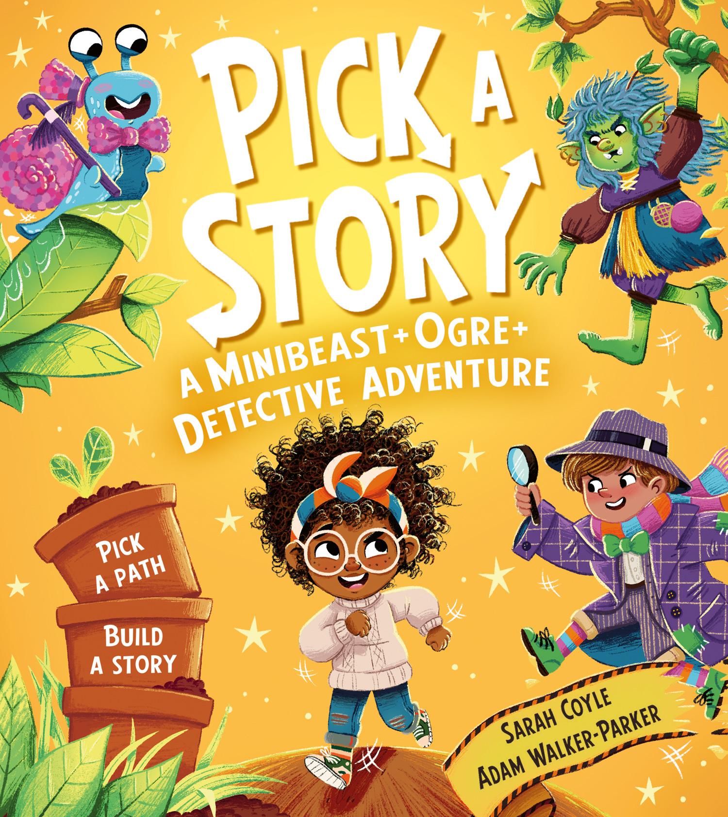 Vorderes Coverbild Pick a Story: A Minibeast Ogre Detective Adventure