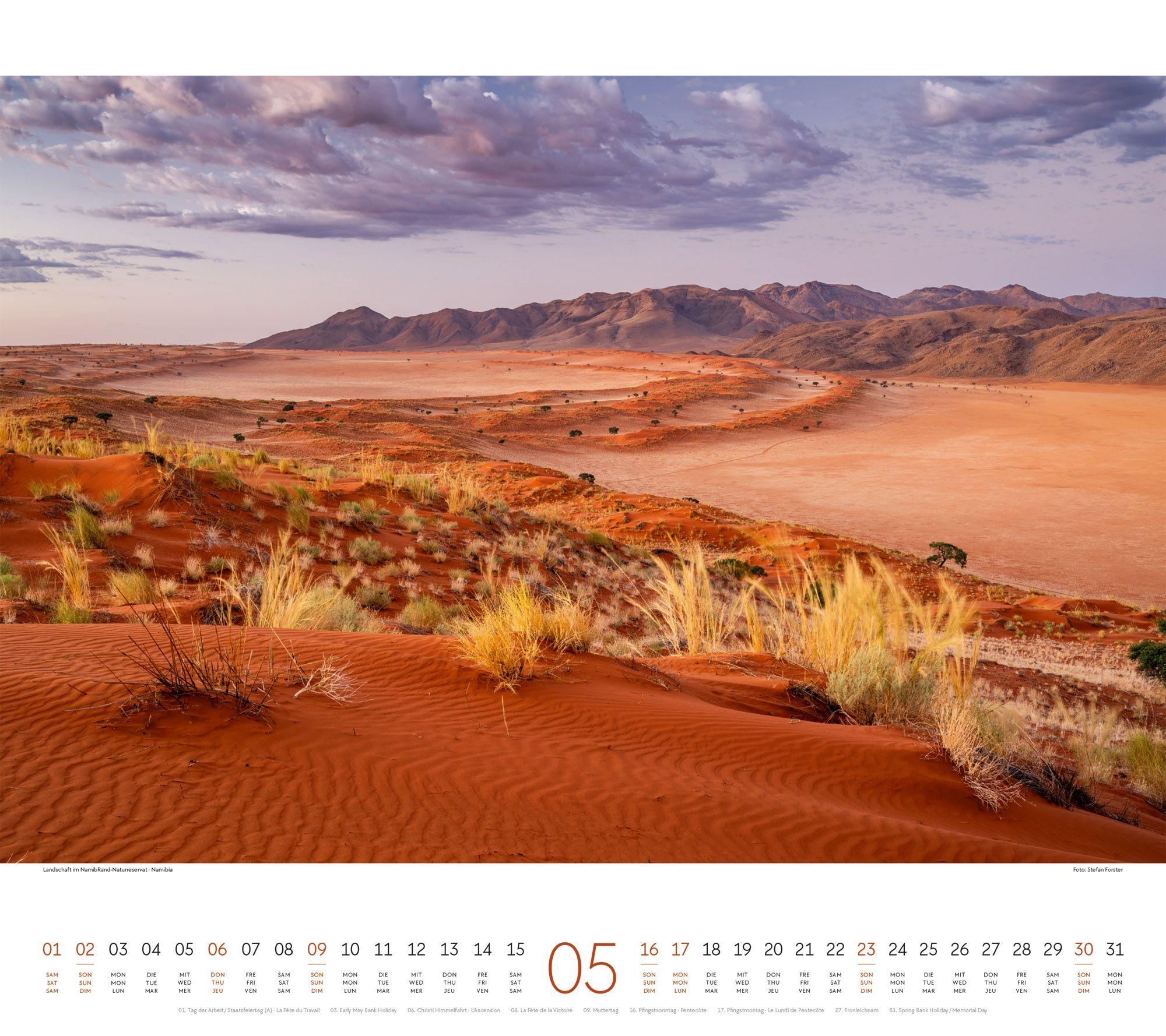 Beispielinhalt (Bild) Phantastische Landschaften Kalender 2027