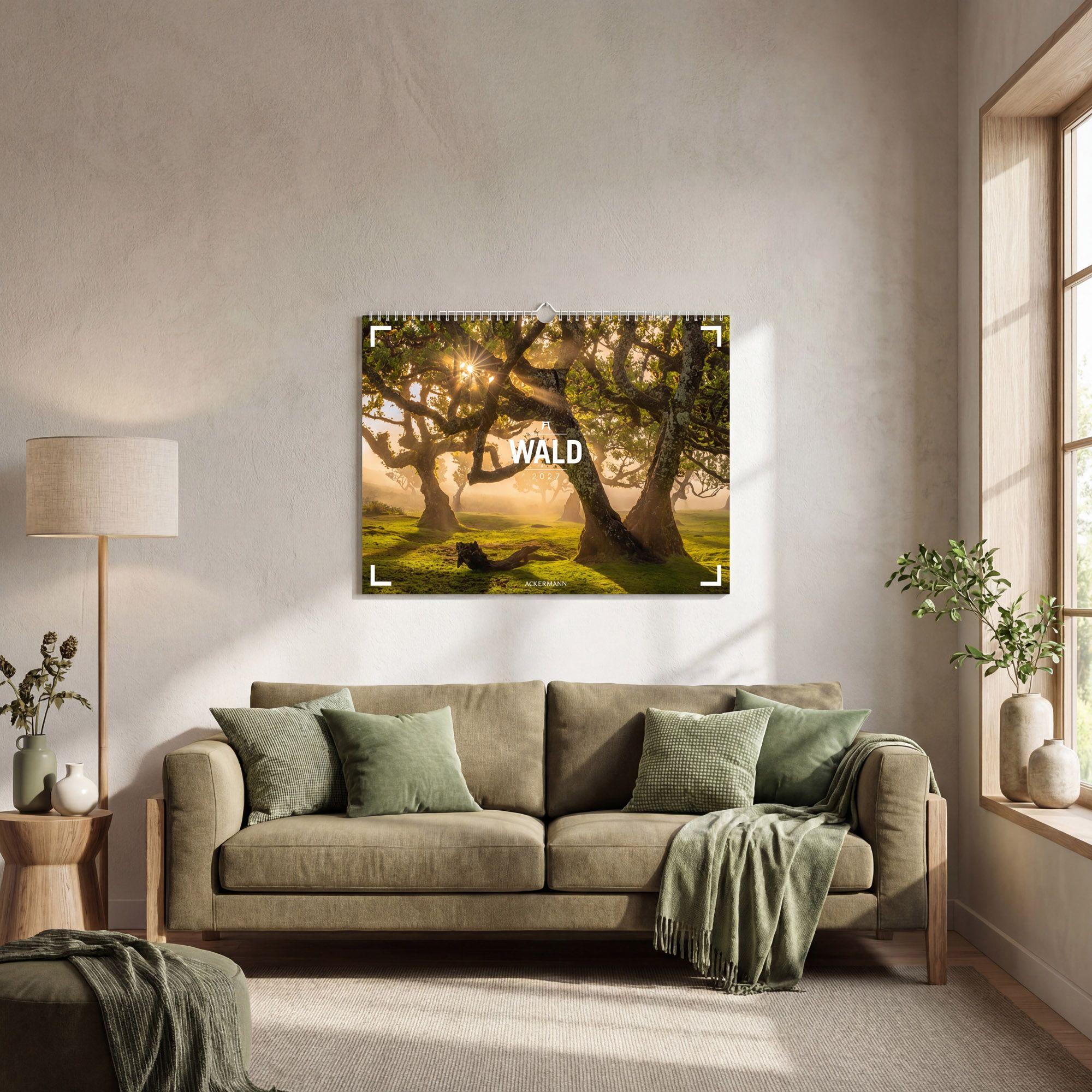 Beispielinhalt (Bild) Wald Gallery Kalender 2027