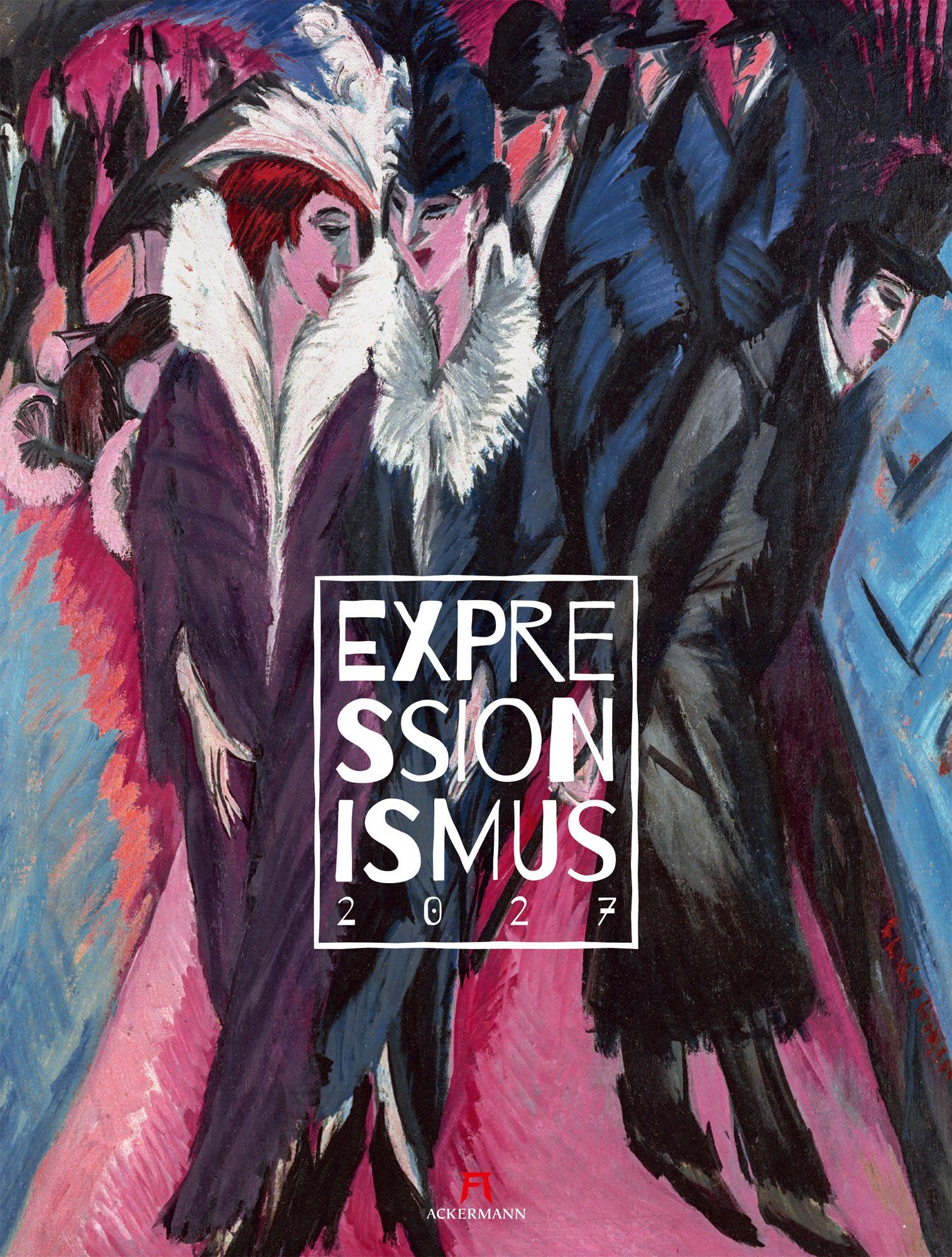 Vorderes Coverbild Expressionismus Kalender 2027